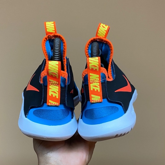 Nike Flex Runner “Blue Black Yellow Infrared” Women’s Running Sneakers” Size 7.5 - Picture 9 of 16
